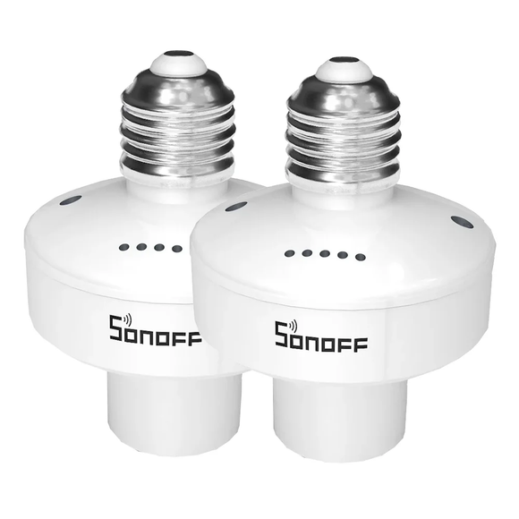 Pack de 2 Soquetes Inteligentes Sonoff Slampher WiFi / RF