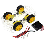 Kit Chasis Completo Auto 4WD / Robot Arduino Compatible
